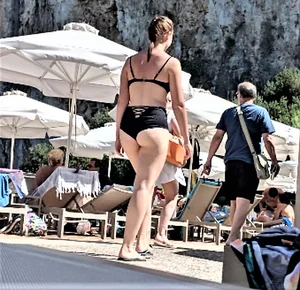 Black Bikinis on Vacation