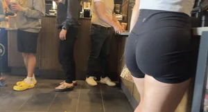 (OC) Thick blonde at Starbucks