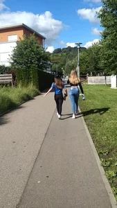 TIGHT JEANS / Great Ass in hot Jeans walking in front of me