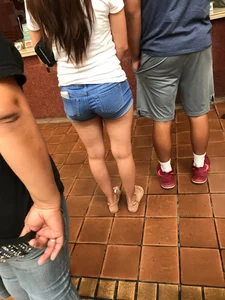 Nice tight jean shorts