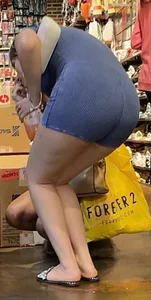 2 Hoes in Skin Tight 1-Pieces (vpl)