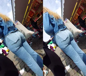 The Blonde Tight Pants Immersion