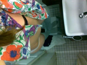 Nice home selfies in underwear in the mirror reflection