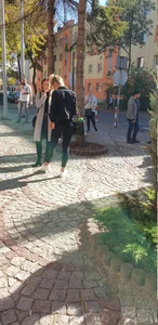 Girl in Yoga Pants Street Candid Photo - Hot Ass
