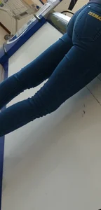 (OC) Milf in tights jeans at Walmart