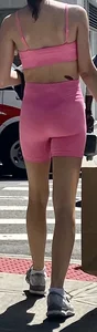 Few random ones in yoga pants. Loved the two in blue