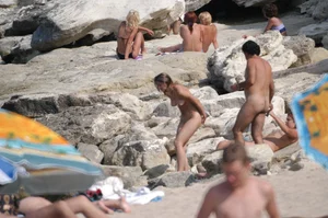 Sexy girls on nude beach Promorsk in Bulgaria