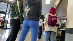 blue legging