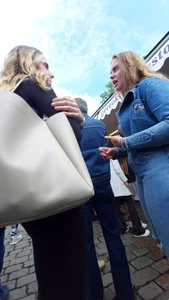 The Blonde Tight Pants Immersion