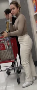 Gorgeous Blonde Euro Babe At Target didn’t mind me following Her. I Enjoyed It.