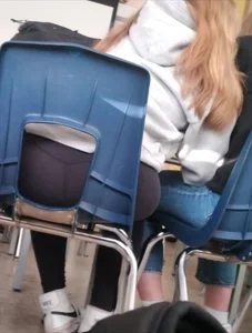 Bubble Ass Closeup of a College Girl
