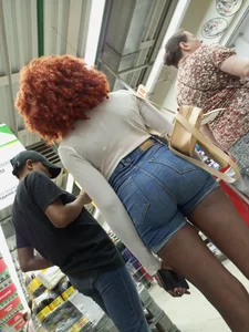 Tight jeans short