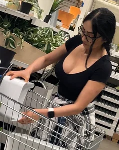 Fake Boobs at IKEA