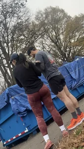 Cap 2 sexy asses in leggings at the same place  Which one is your fav