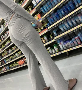 Dirty blonde grey tights