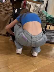 Redhead squatting and working part 19 (OC)