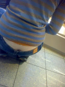 Huge collection of whale tails, ass cracks and panty peeks in public