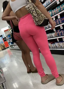 Cheeky shorts and yoga pants