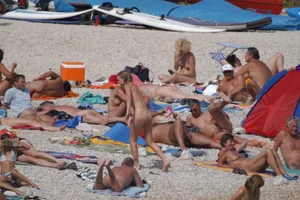 Croatia nude beach females, mostly mature