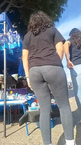 Latina seethrough leggings VPL