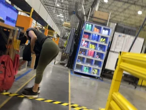 Coworkers ass