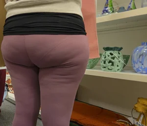 Cute Blonde GILF PAWG VPL
