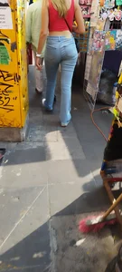 Following mexican influencer in tight jeans