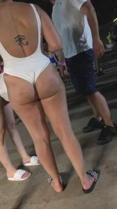 Party babes in bikinis and swimmsuits