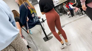 SALMON PANTS ATTACHED ON THIS BEAUTIFUL ASS (NOT OC)