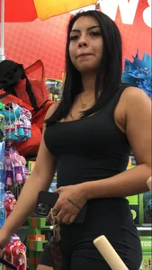 Lovely Latina Chonga thottie in spandex body suit