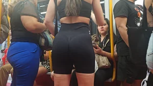 Black spandex shorts