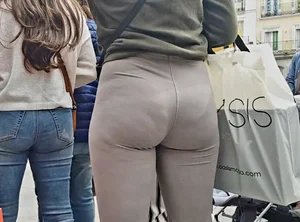 Ebony beige leggings