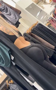 Perfect fat ass in a slutty outfit with tramp stamp showing!