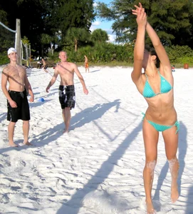 Beach and bikini girls