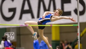 Canadian girls at an Alberta track and field tournament