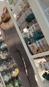 Hard VPL in brown one piece