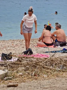 From the beach