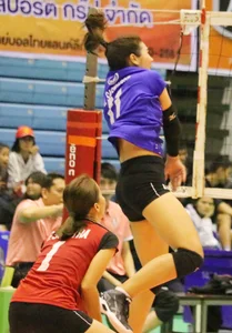 Thai candid volleyball girls