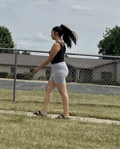 Lovely Slim Milf at Park /Nice legs