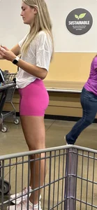 Pink biker shorts at Aldi (oc)