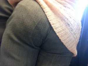 Ass in Pants VPL Closeup