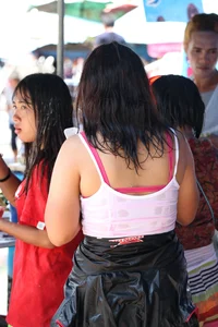 Water Festival girls in Thailand