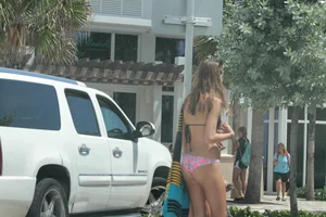Deerfield Beach bikini girls
