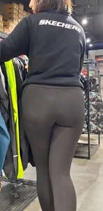 short hair girl in LEGGINGS & FACE