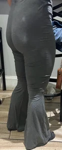 Thick latina grey leggings