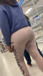 Thick Latina Milf In Pink Sweatpants!