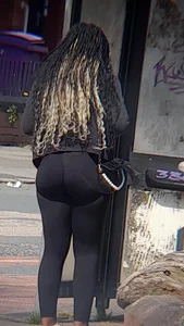 hot black girls bum