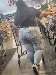 Out In The Wild 61 ( Thicc BBW with a massive ass)
