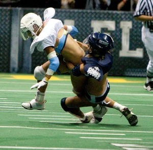 Sexy female football players with hot bodies