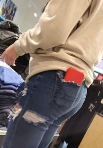 Tight ass in jeans